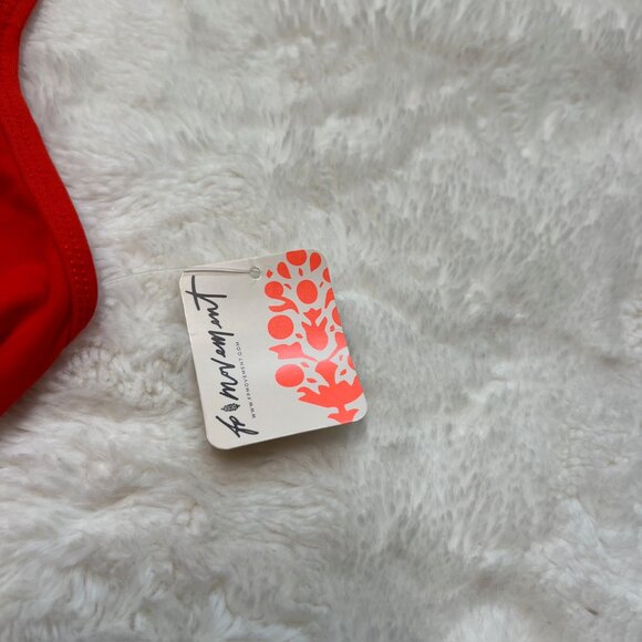 NWT FP Movement Free Throw Jumpsuit in Flame Red – Cutout Back – Women’s S - Picture 5 of 10